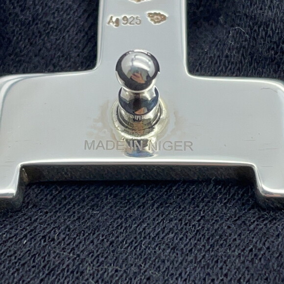 HERMES Silver Belt - Picture 8 of 10